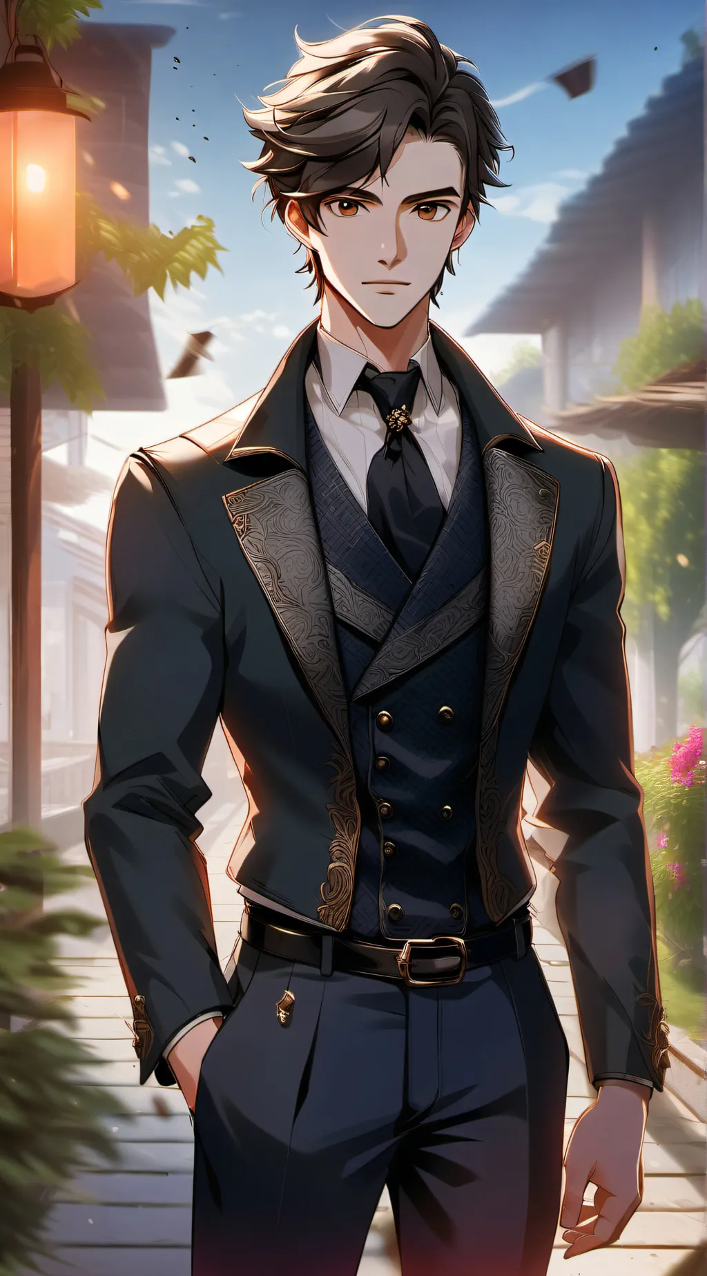 ai character: Vance  background