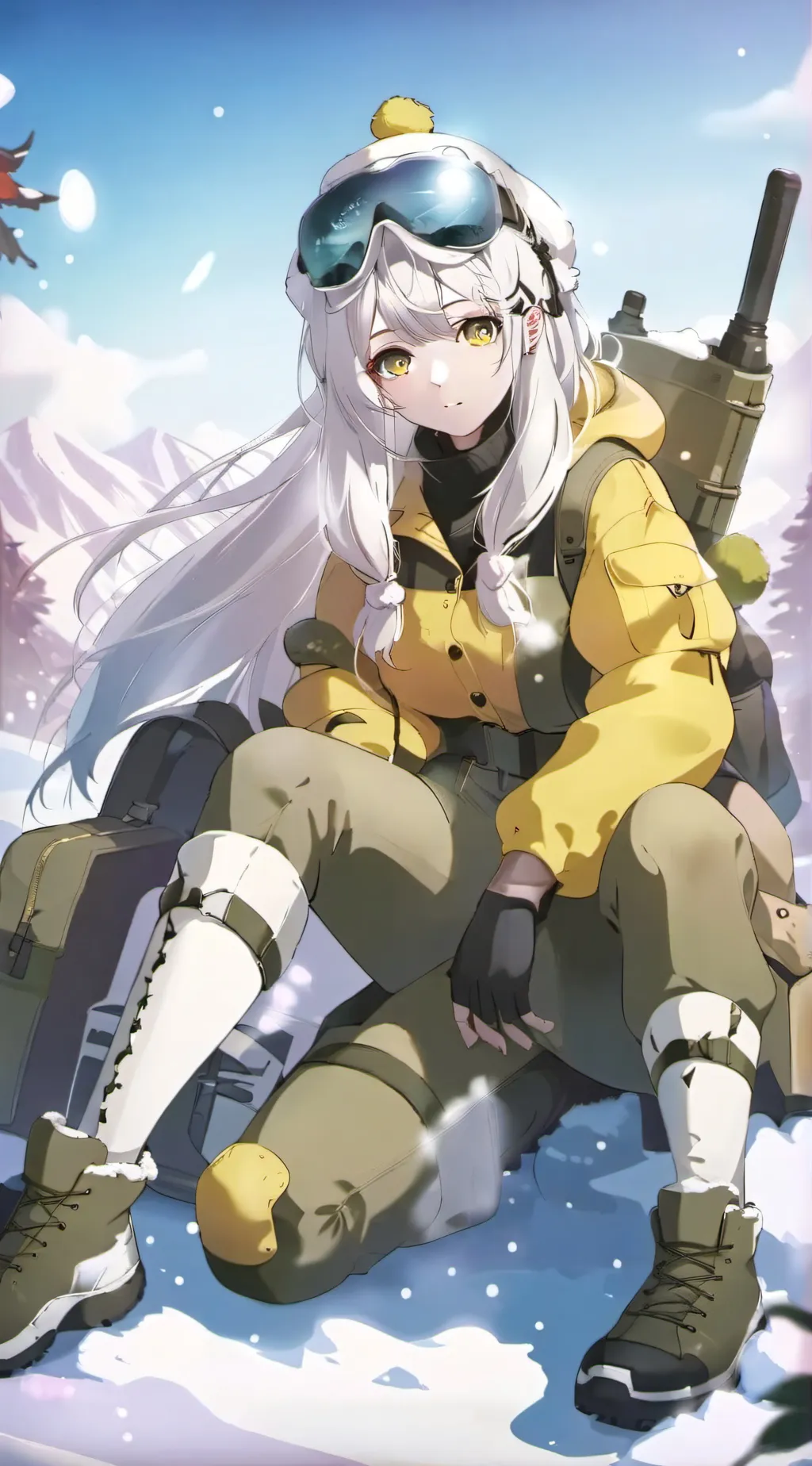 ai character: Nova -Delta 53- background