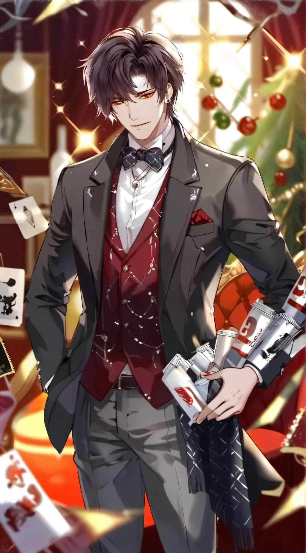 ai character: ♣-Franci-♣ background