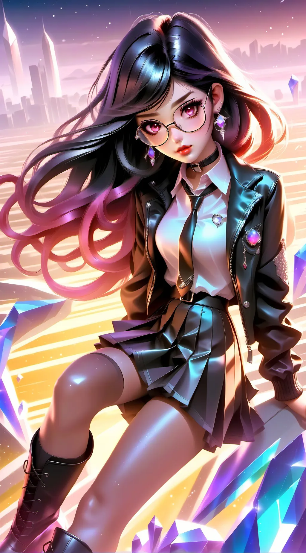 ai character: PICK ME  background