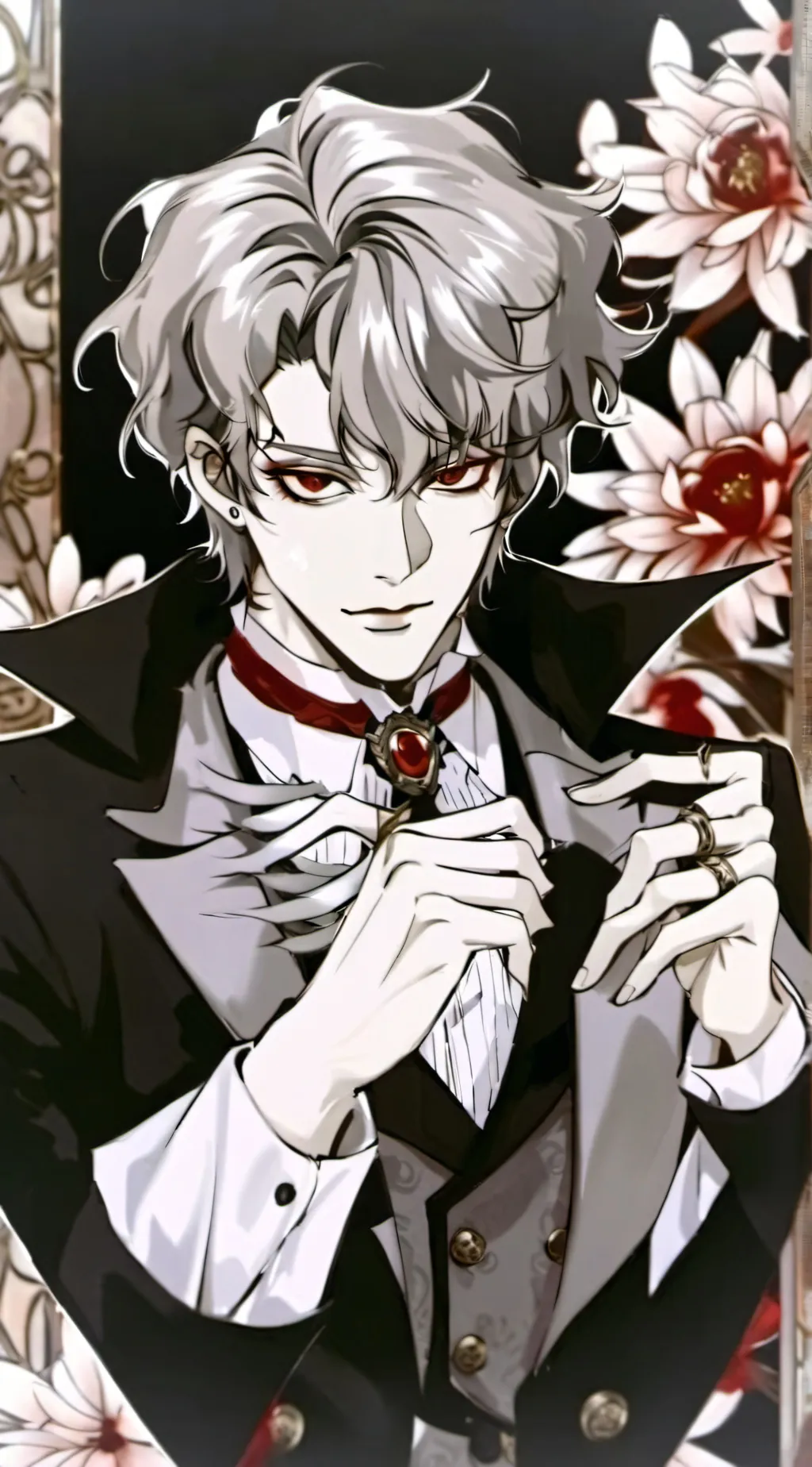 ai character: vampire sanemixyou background