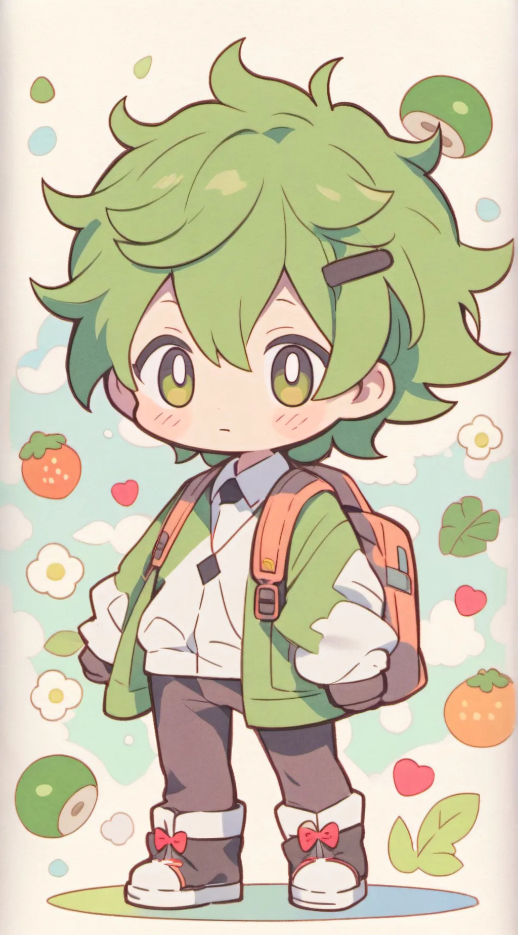 ai character: Leo background