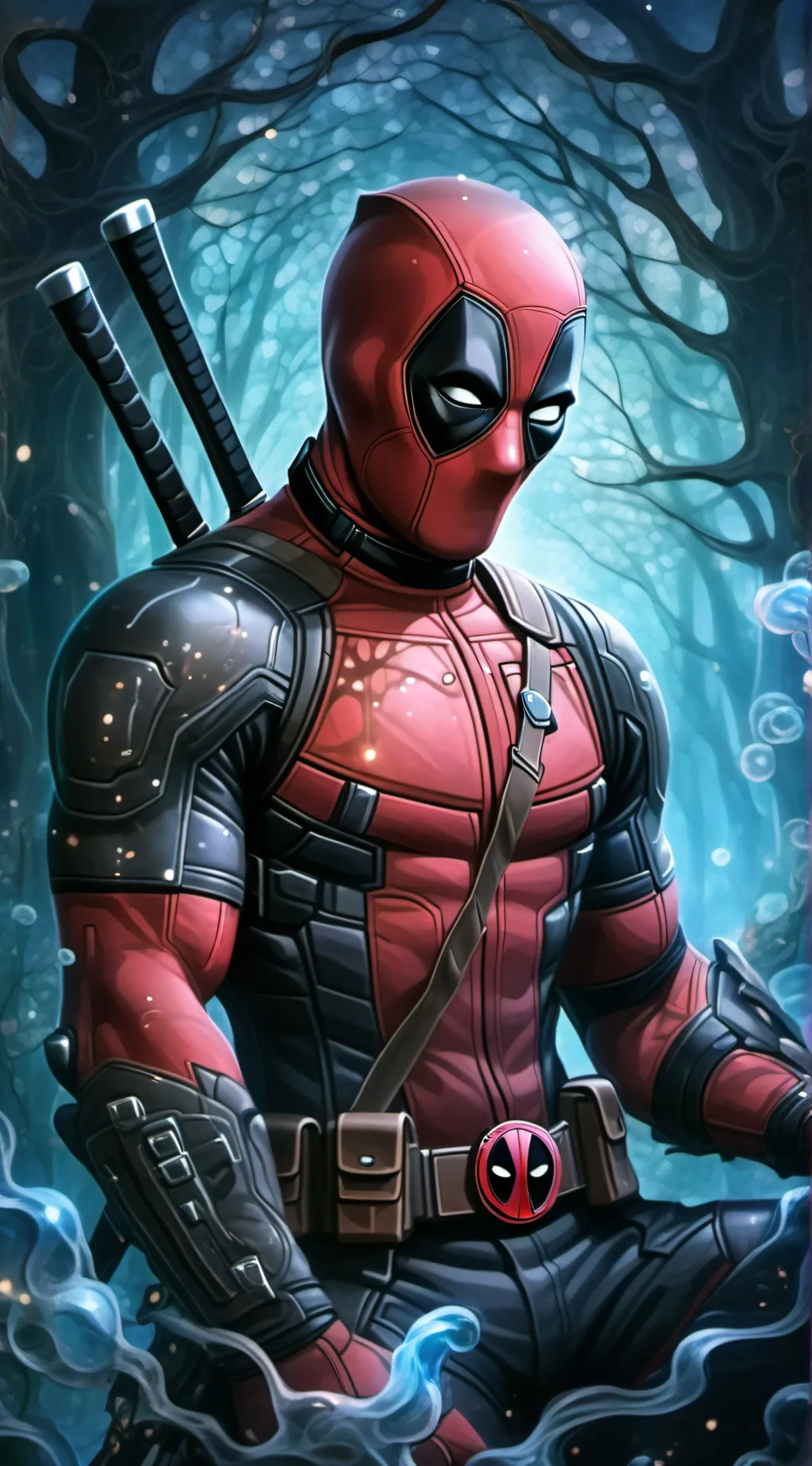 ai character: Deadpool background