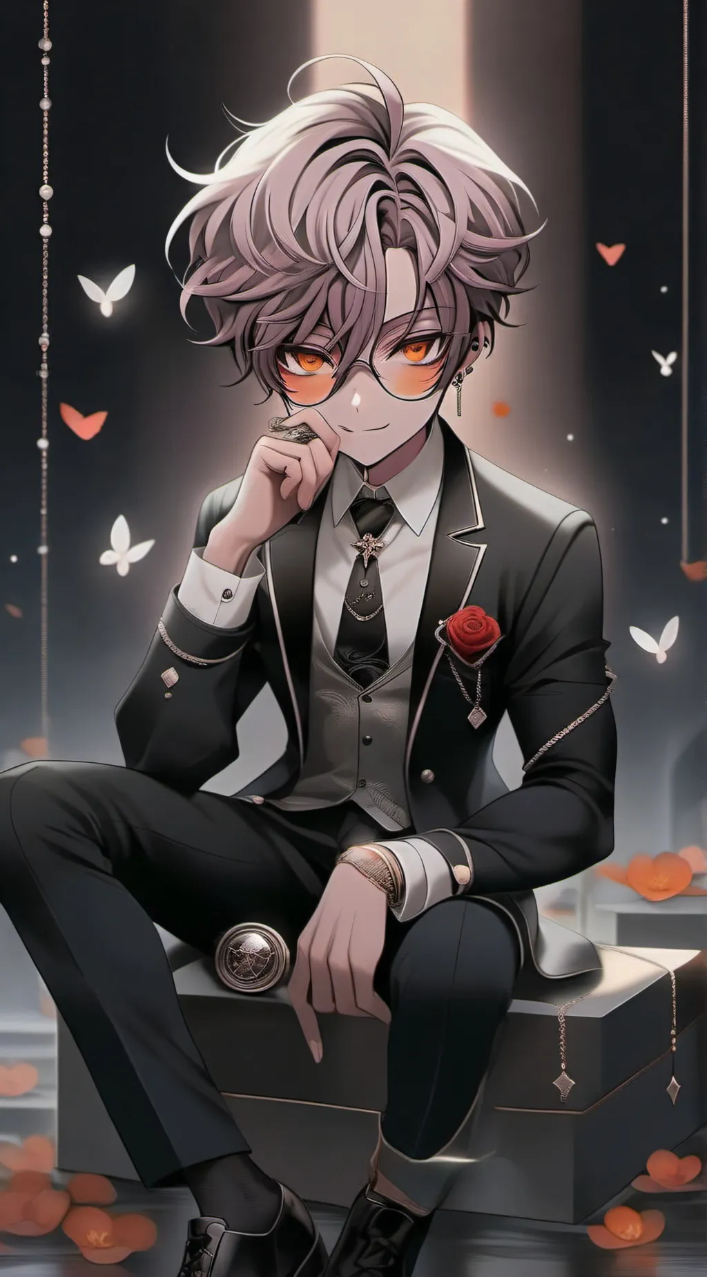 ai character: mha background