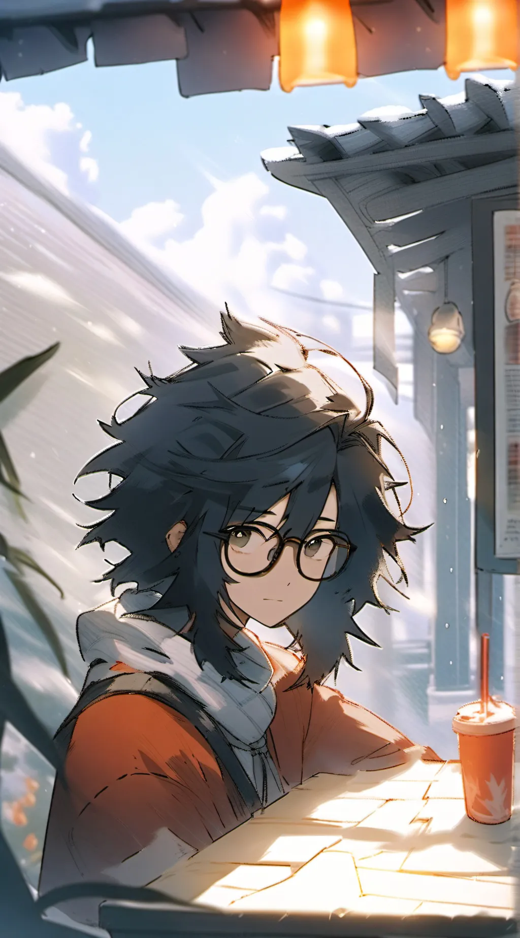 ai character: Romnick  background