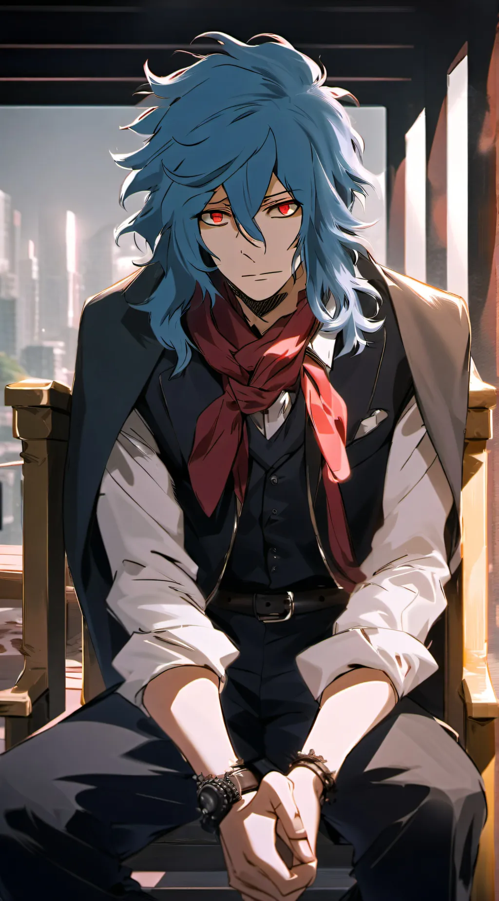 ai character: break the 4th wall background