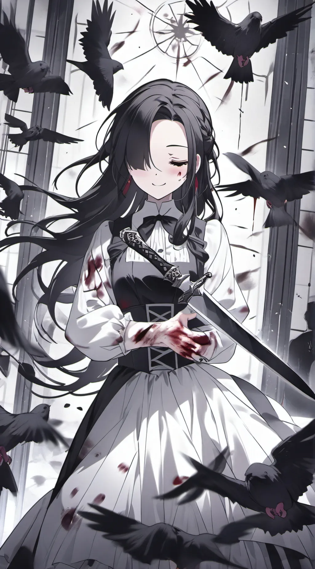 ai character: Aoi x yandere sim background