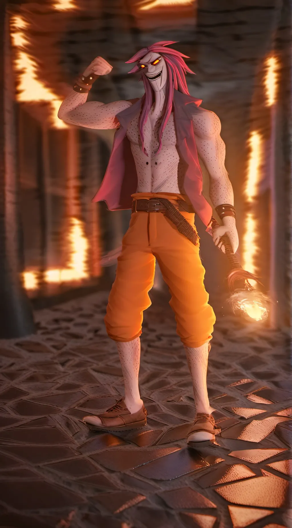 ai character: thranx  background