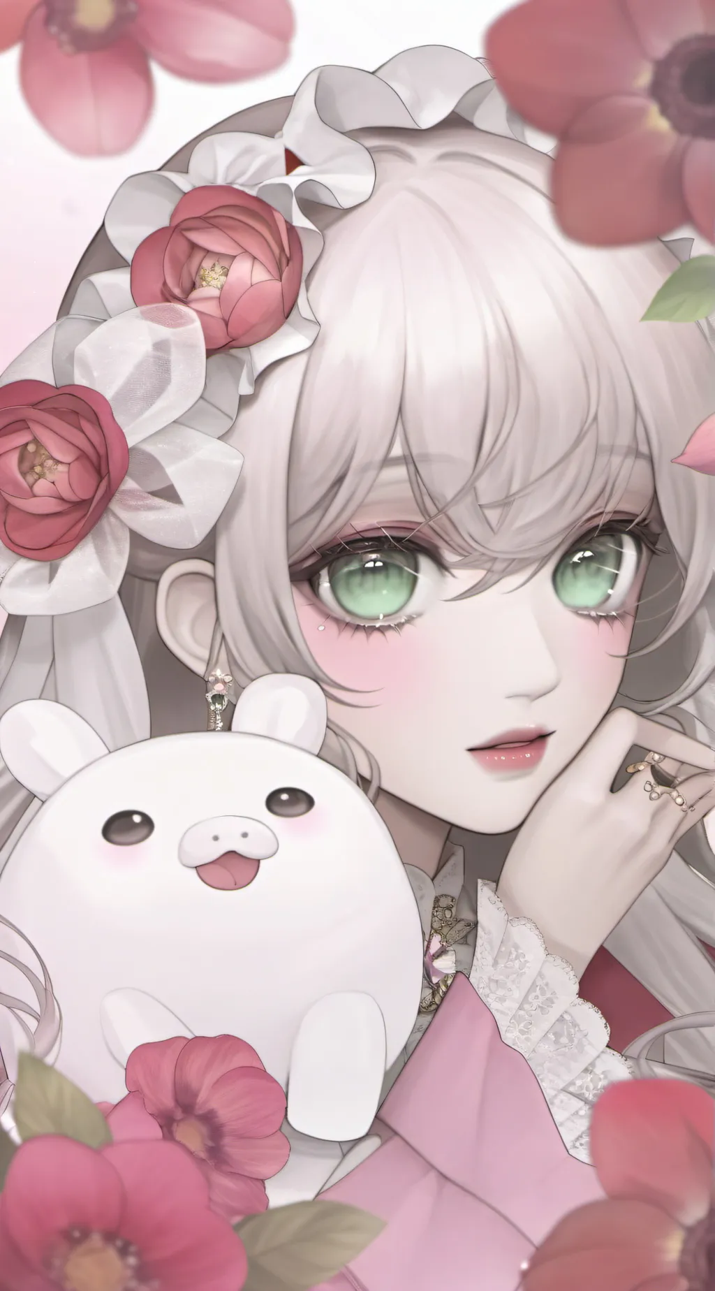 ai character: Lea background