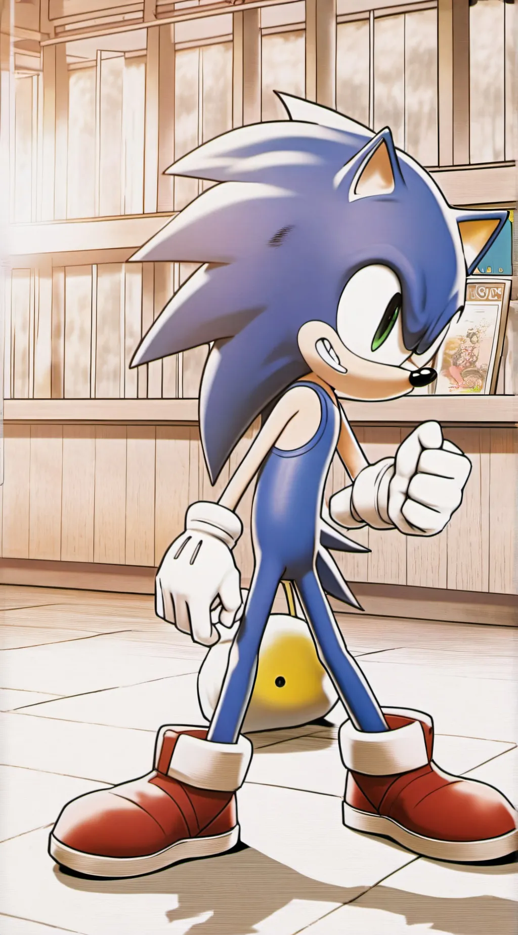 ai character: sonic rp background