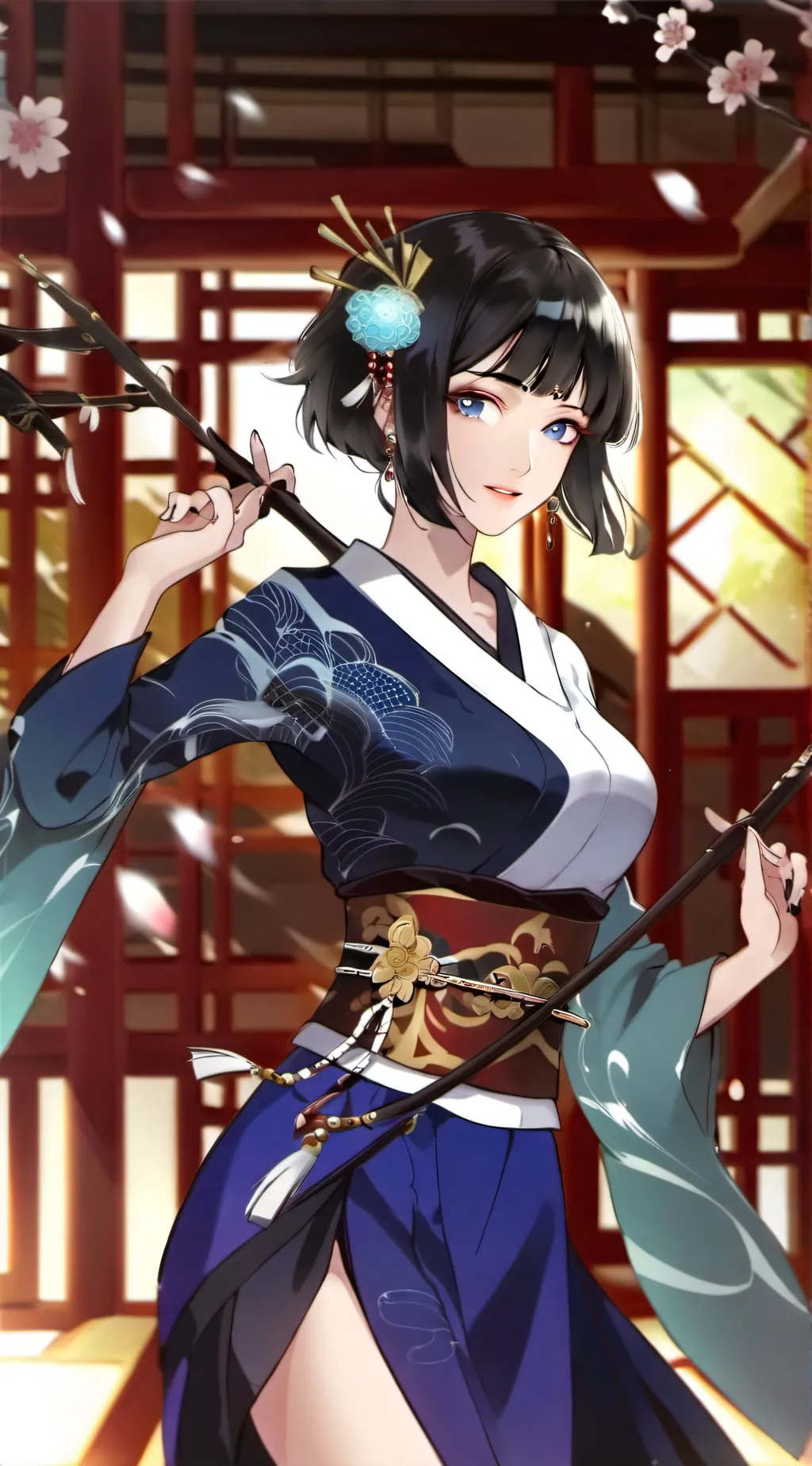 ai character: Honoka Nakamura background