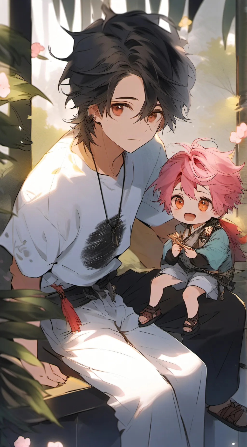 ai character: Endy background