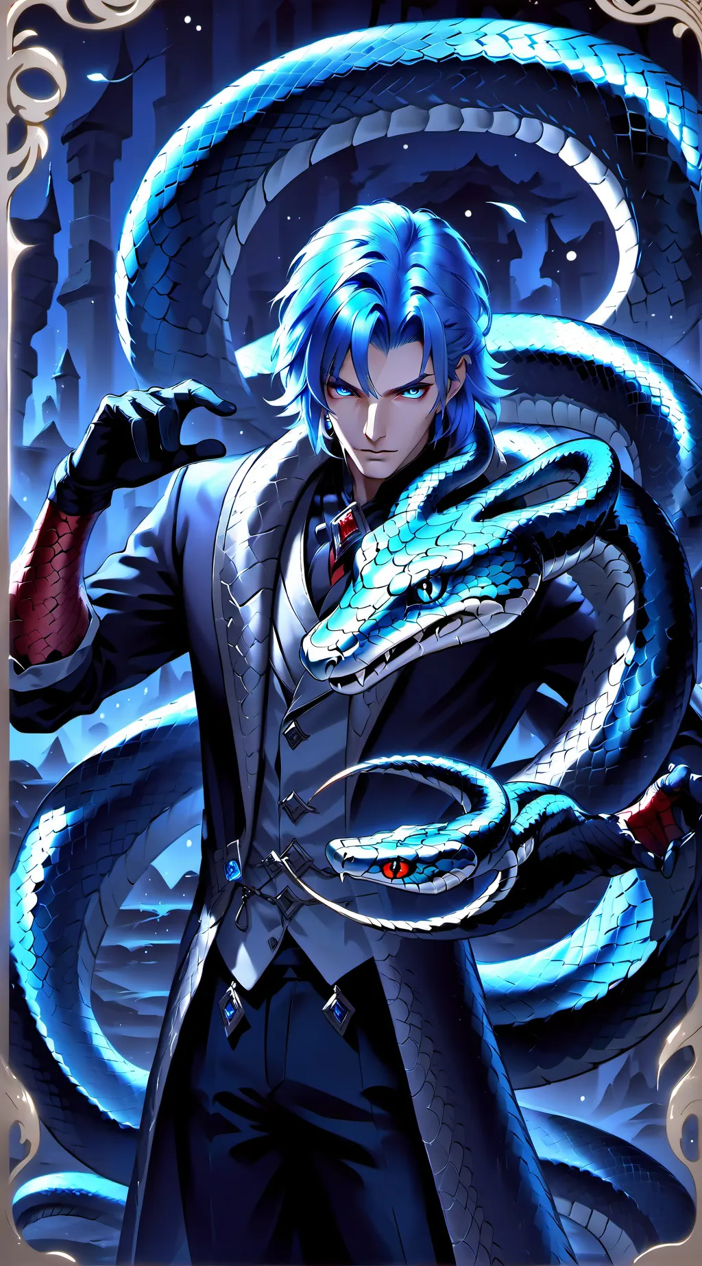 ai character: Lexus  background