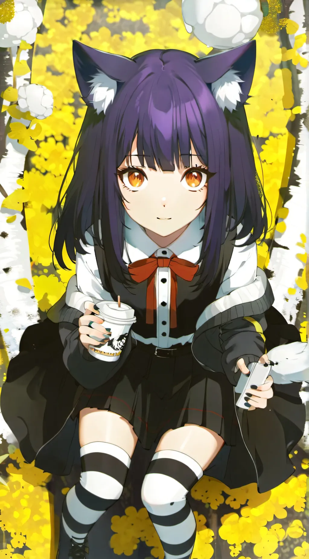 ai character: necoo background