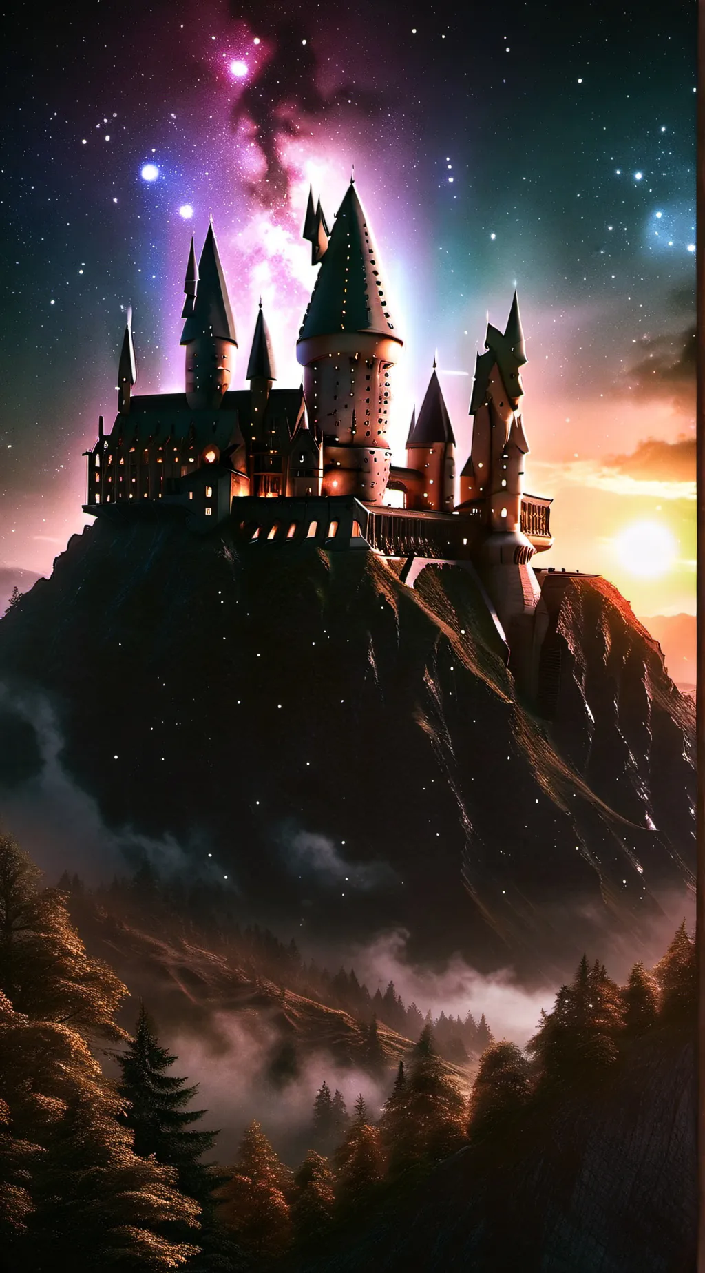 ai character: Hogwarts gc background