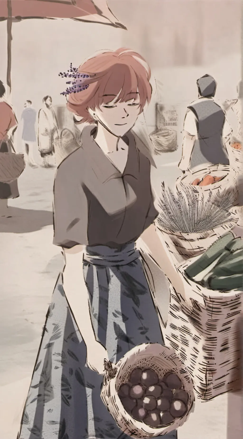 ai character: nary background