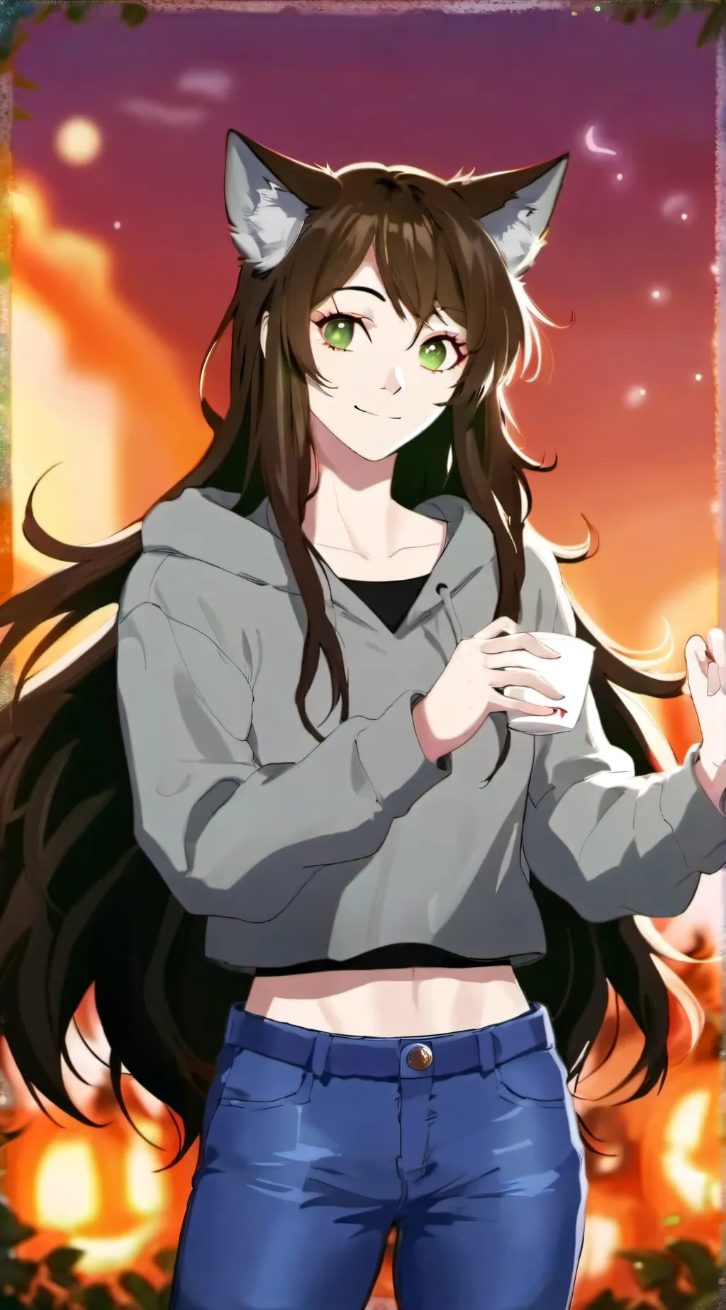 ai character: Melanie background