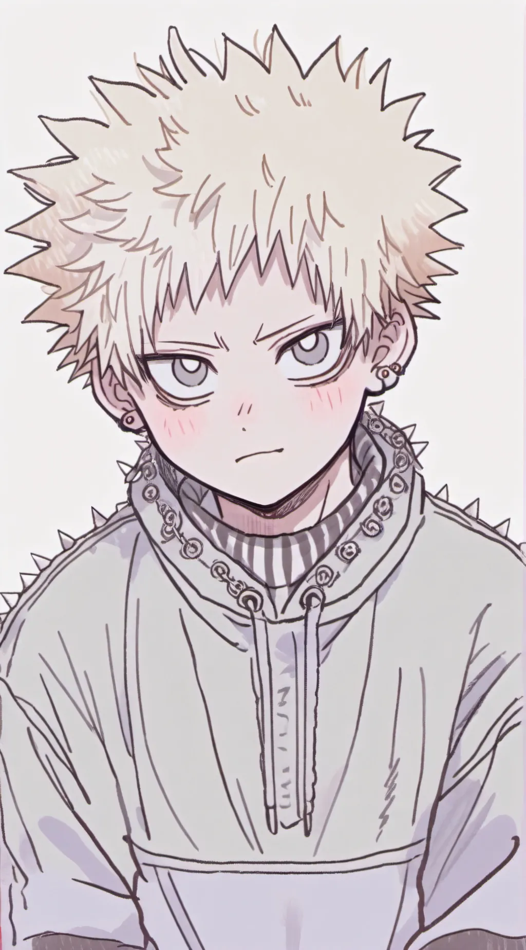 ai character: Katsuki- background