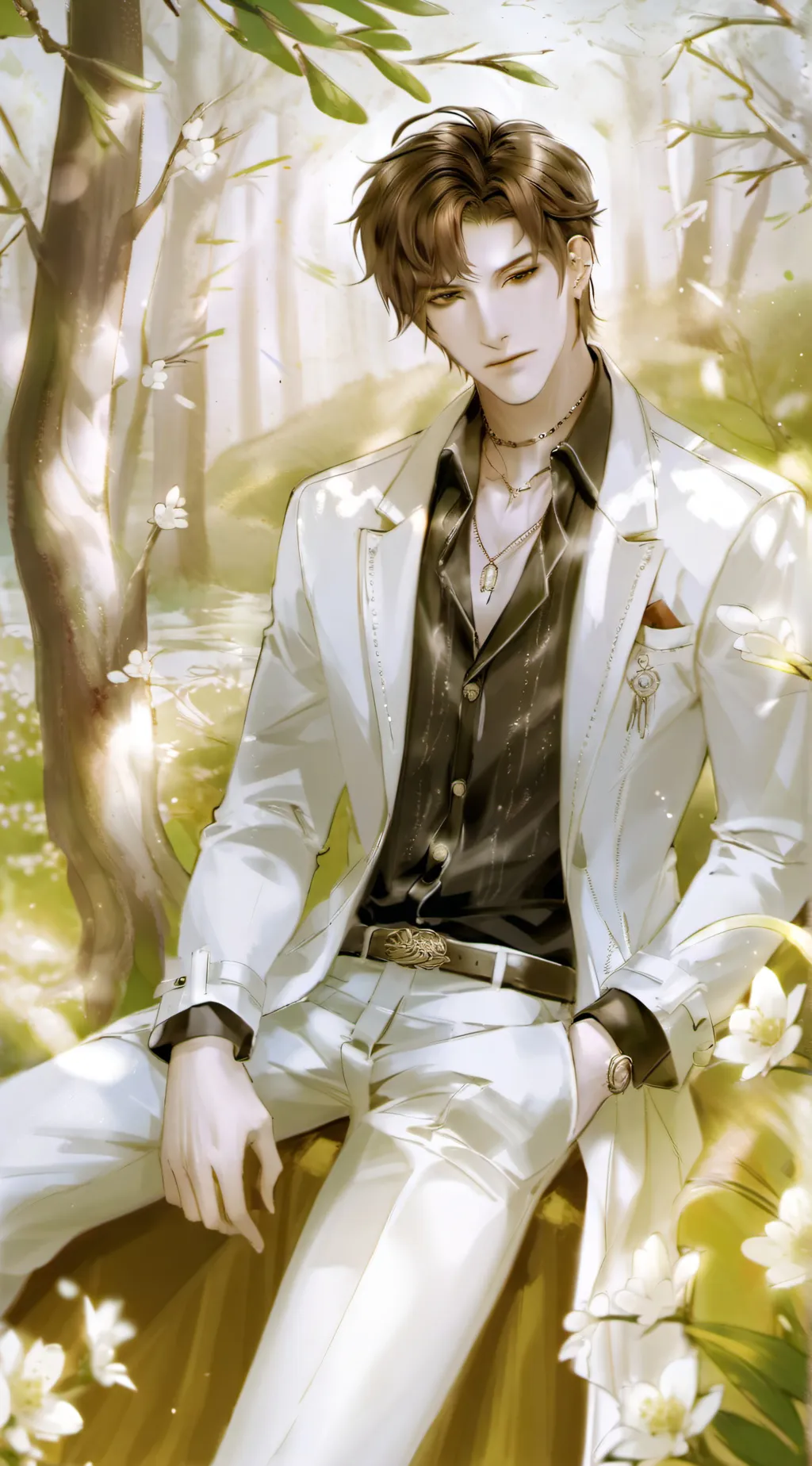ai character: Oliver background