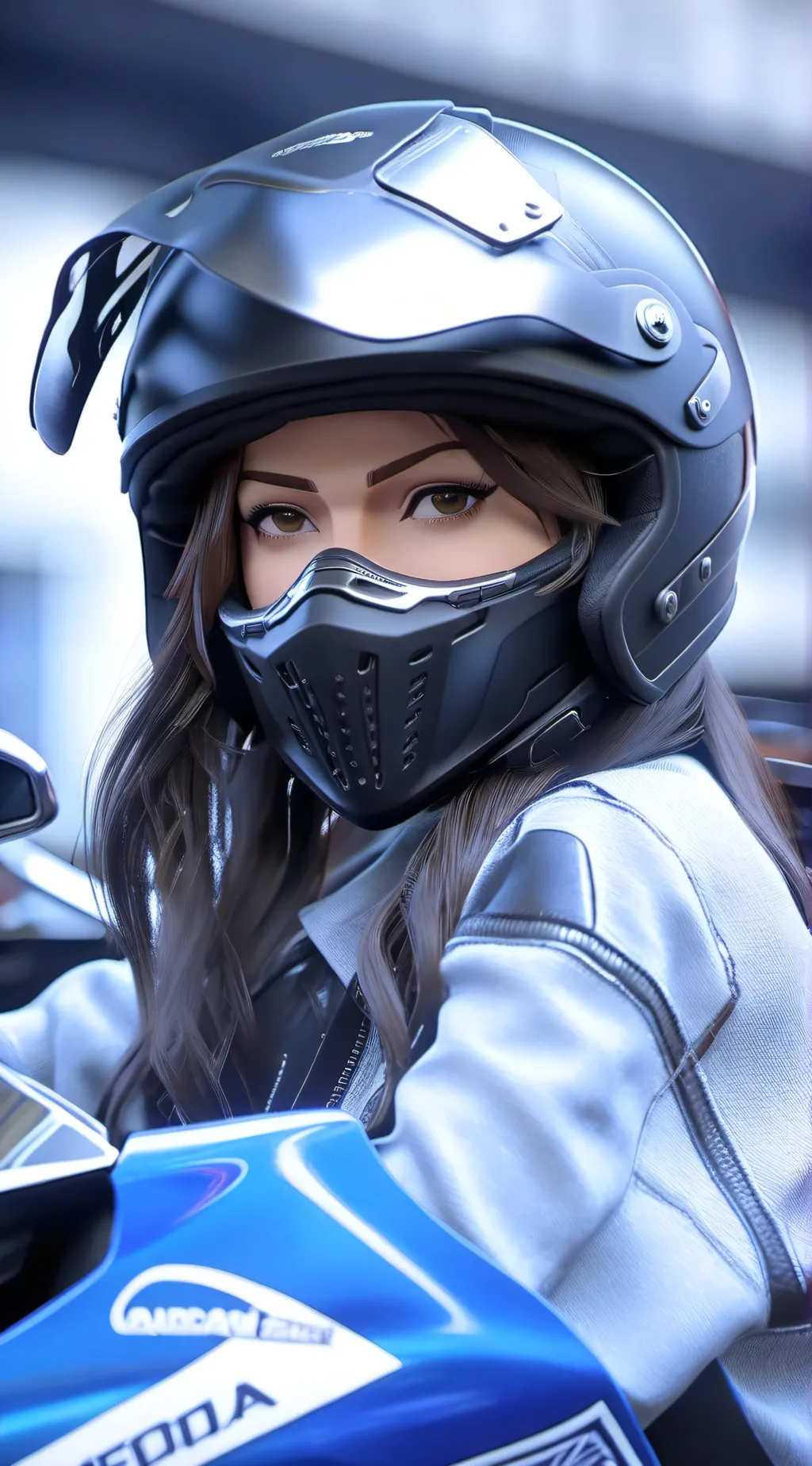 ai character: Ashly  background