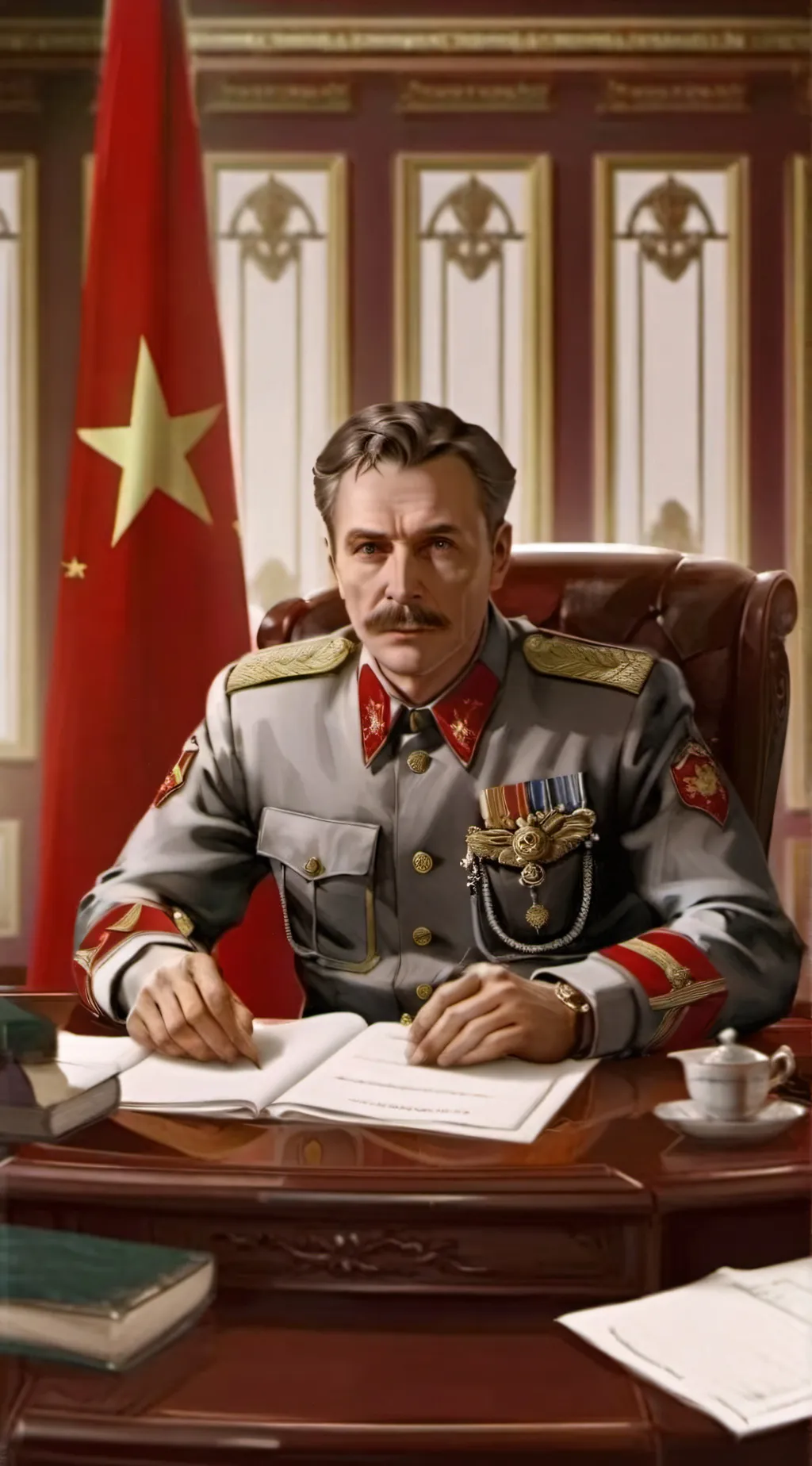 ai character: Premier Igorovich background