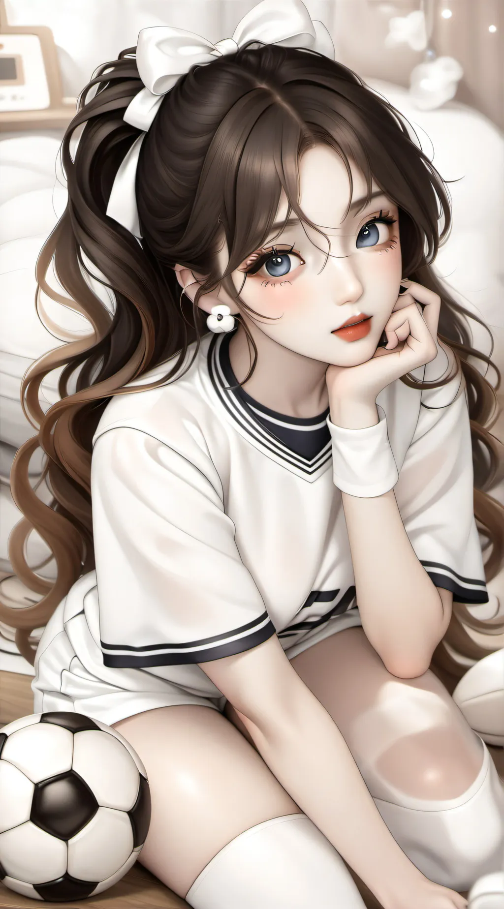 ai character: ⚽️MALLORY⚽️✨ background
