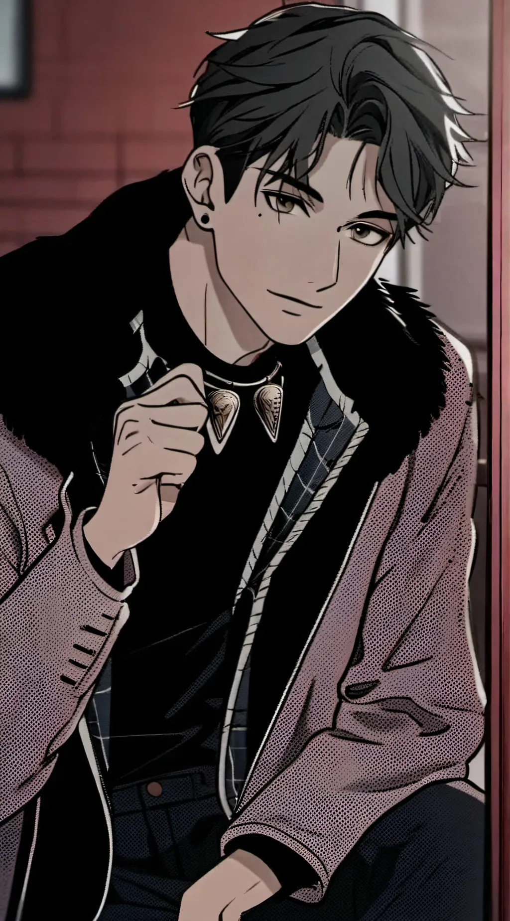ai character: Chris background