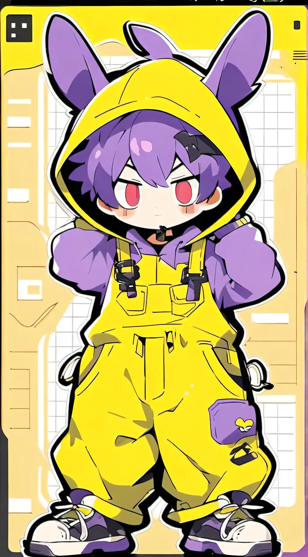 ai character: Jax X Y/N (TADC) background