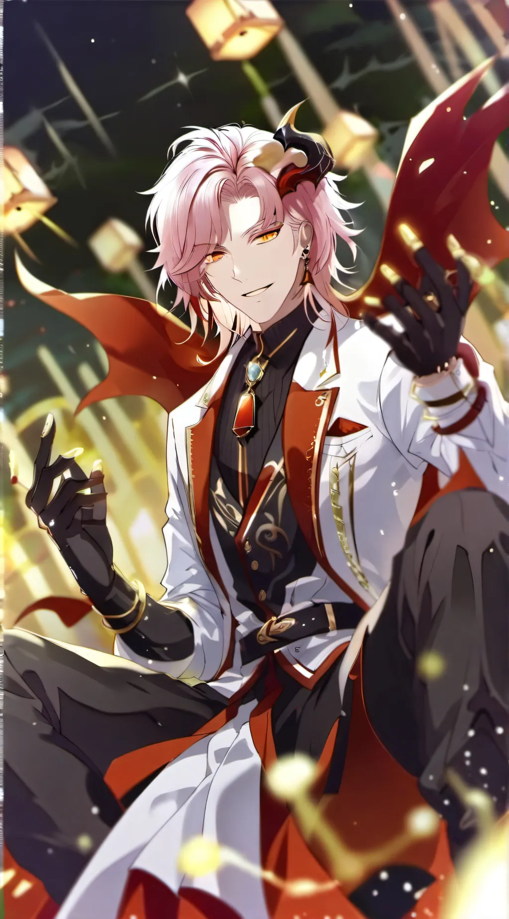 ai character: AvA/AvM Demon AU background