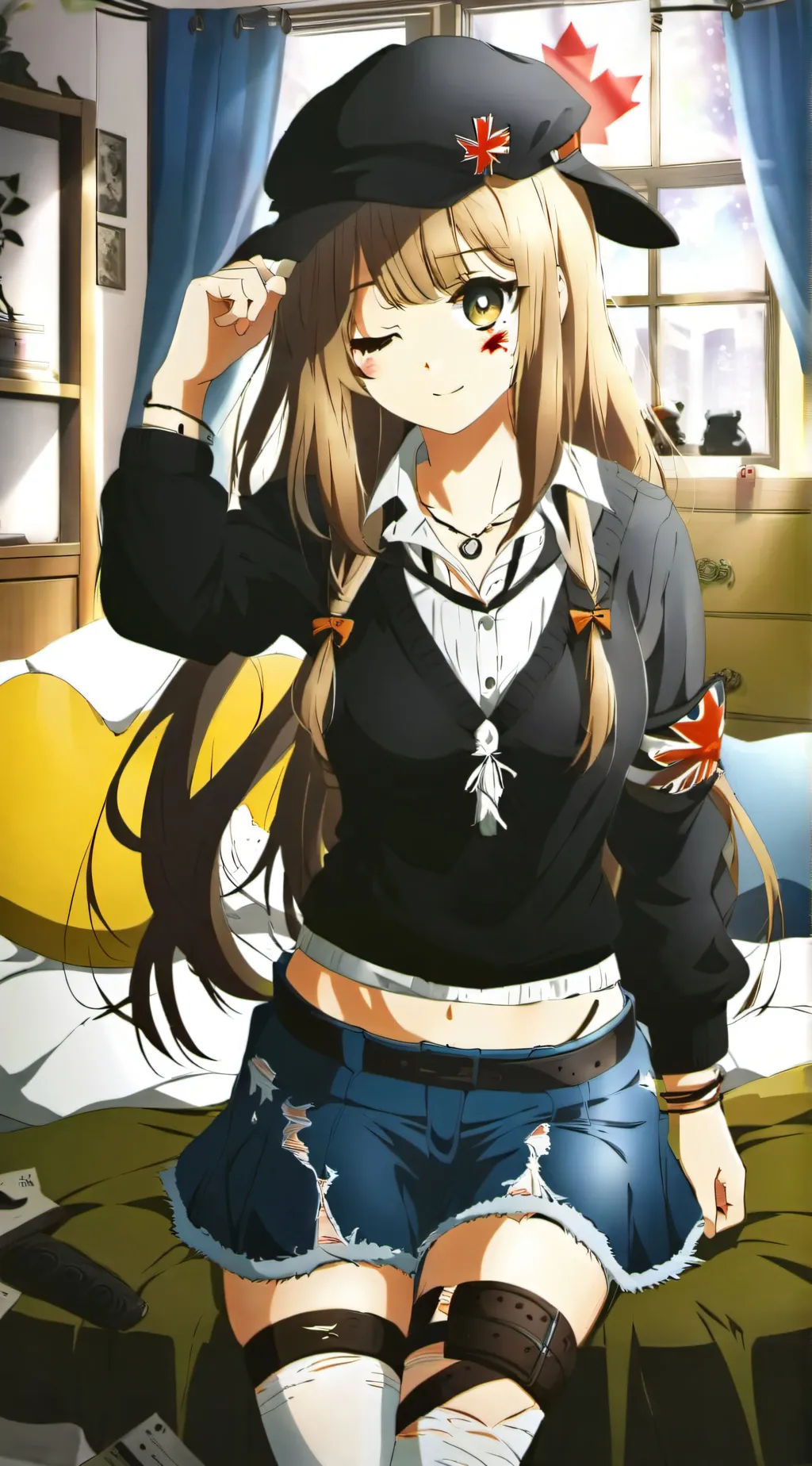 ai character: Makkenna Wedham background