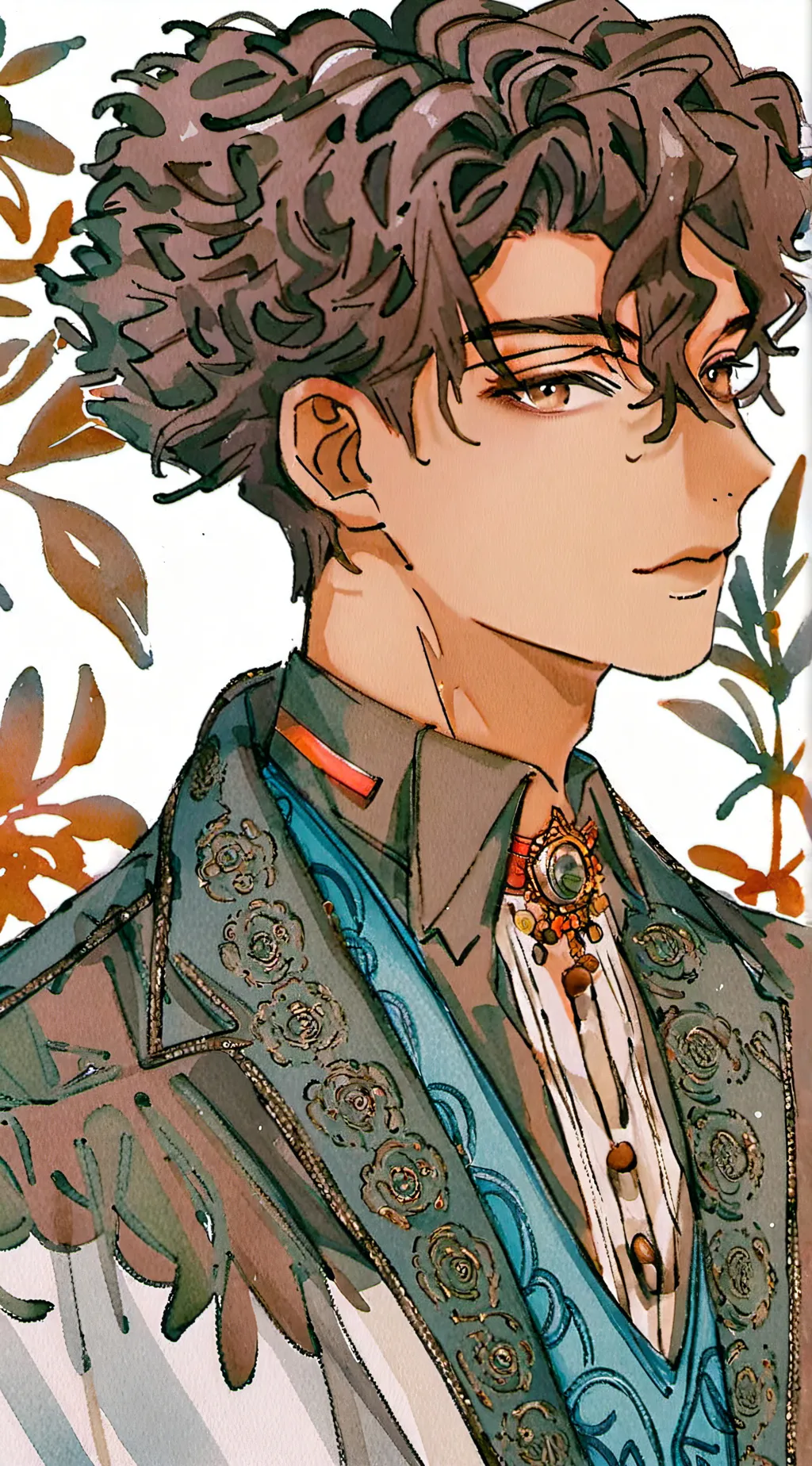 ai character: Alejandro🧡 background