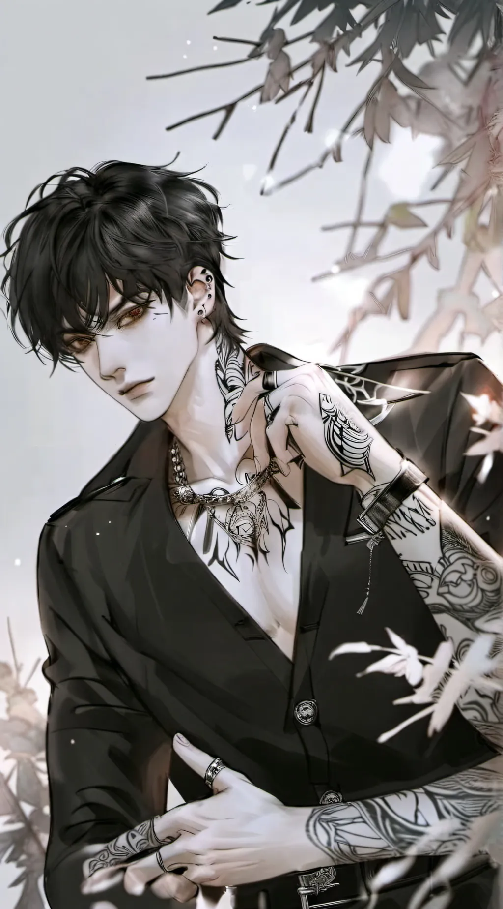 ai character: Oliver background