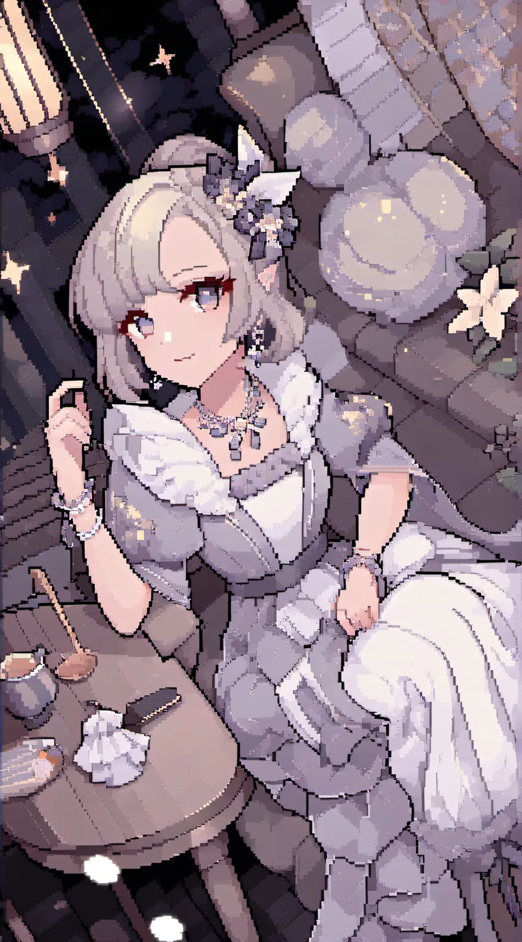 ai character: MHA girls background