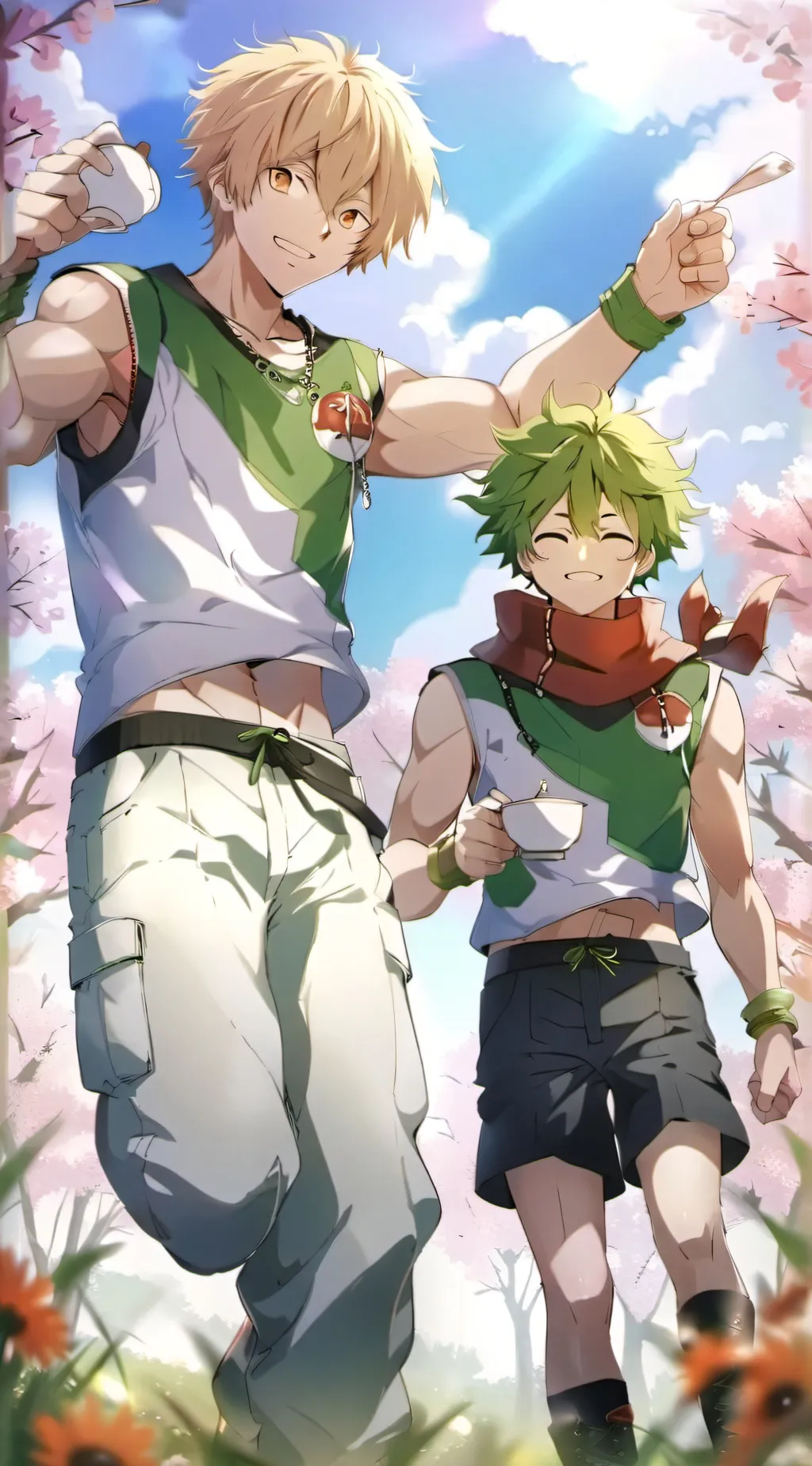 ai character: Mha pick me  background