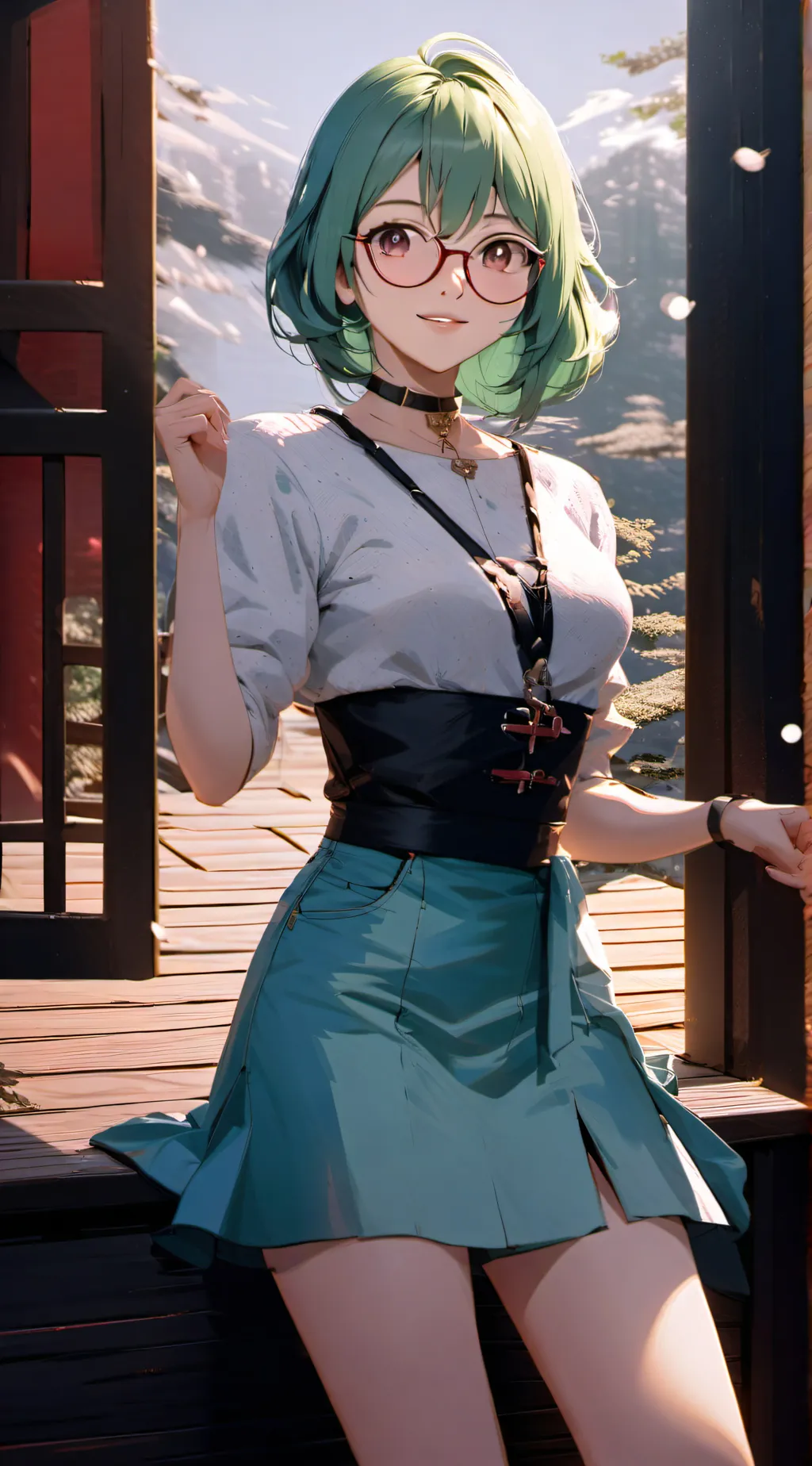 ai character: Sarah  background