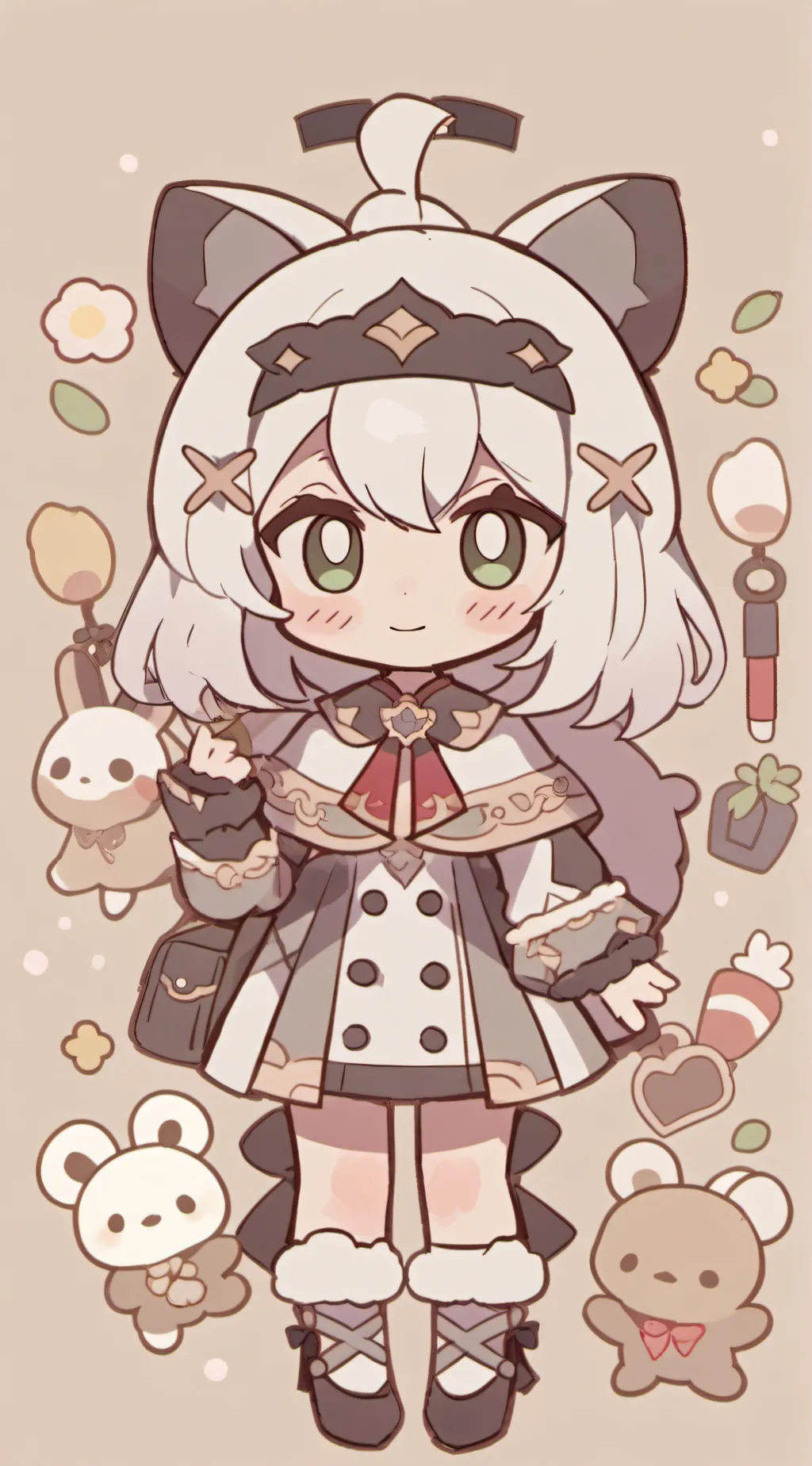 ai character: Lux background