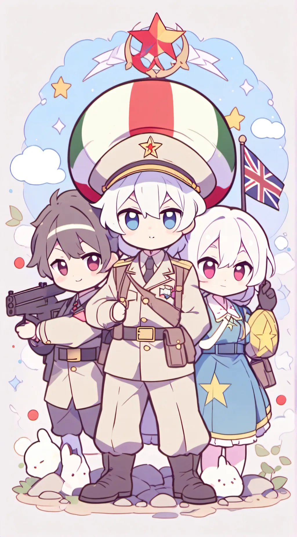 ai character: allied powers 🥶 background