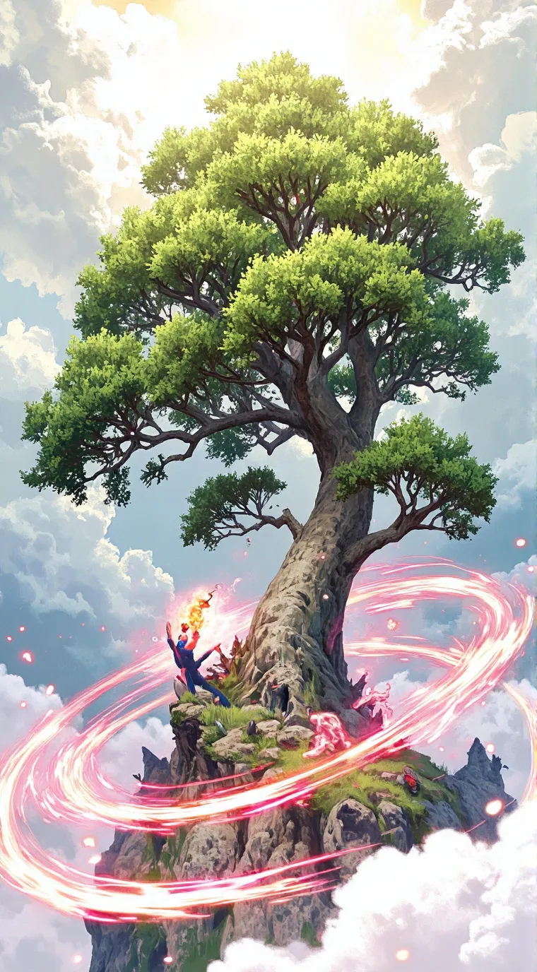 ai character: Future world  background