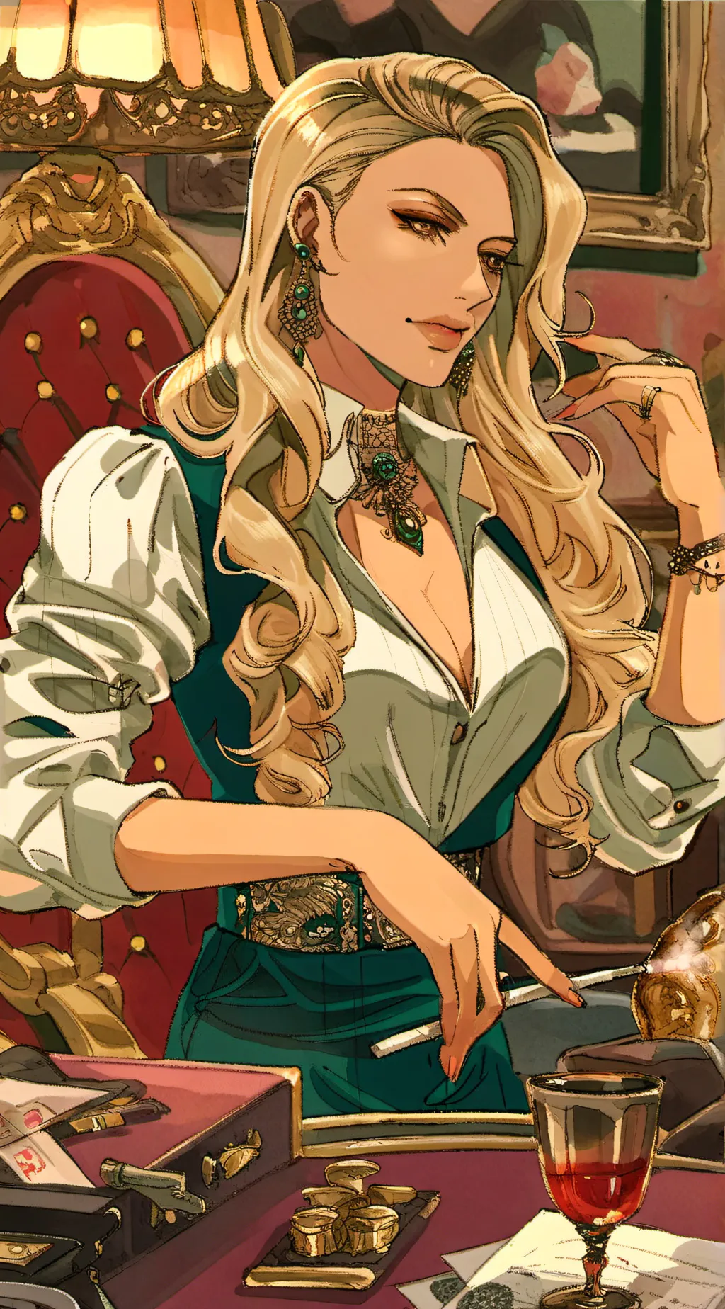 ai character: Claire background