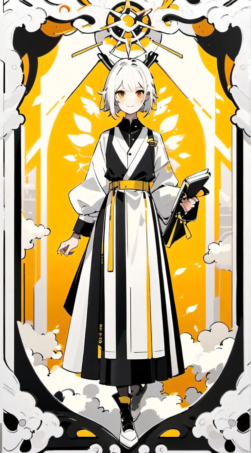 ai character: .  background