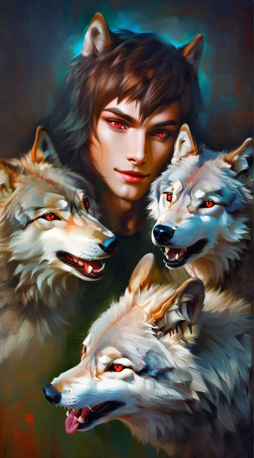 ai character: ꧁✬𝐋𝐄𝐎✬꧂ background