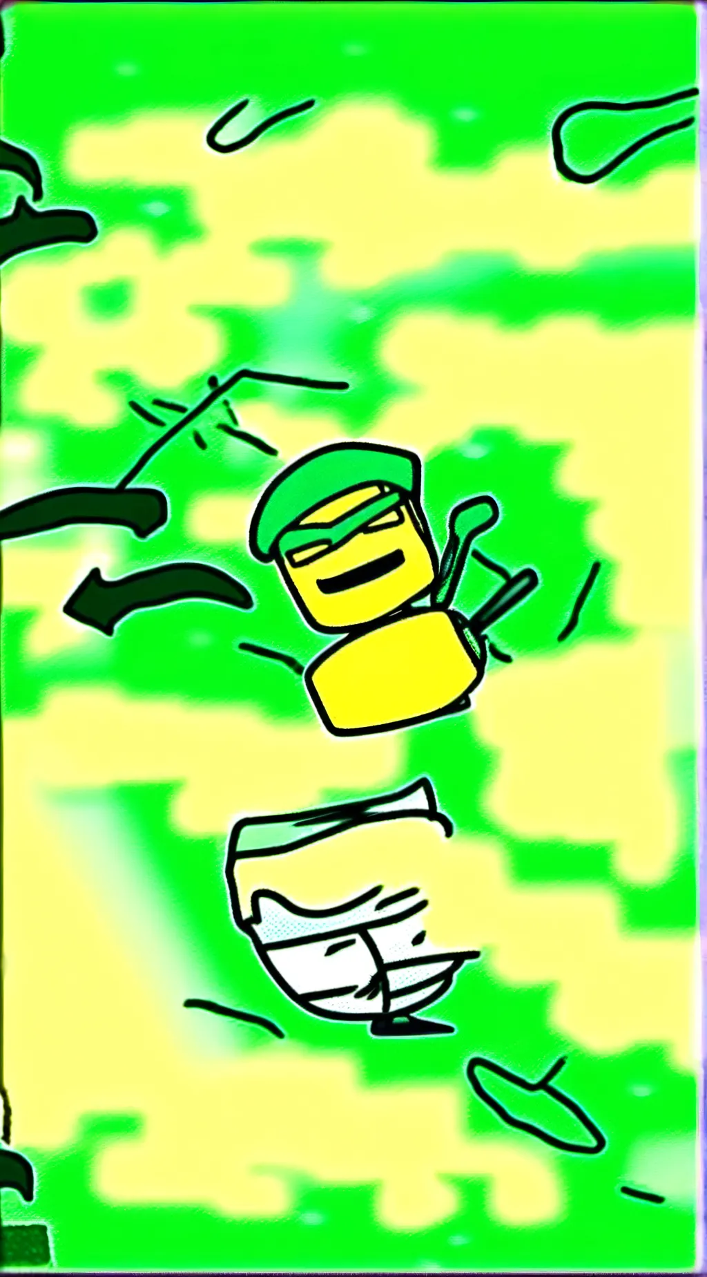 ai character: hakari roblex 🤑🤑 background