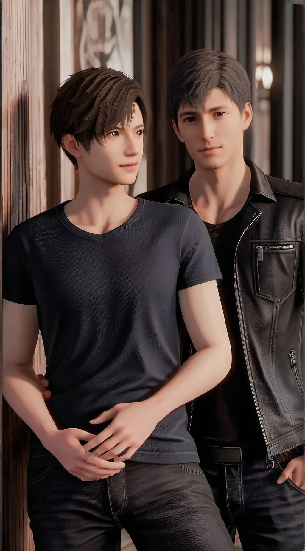 ai character: Adam background