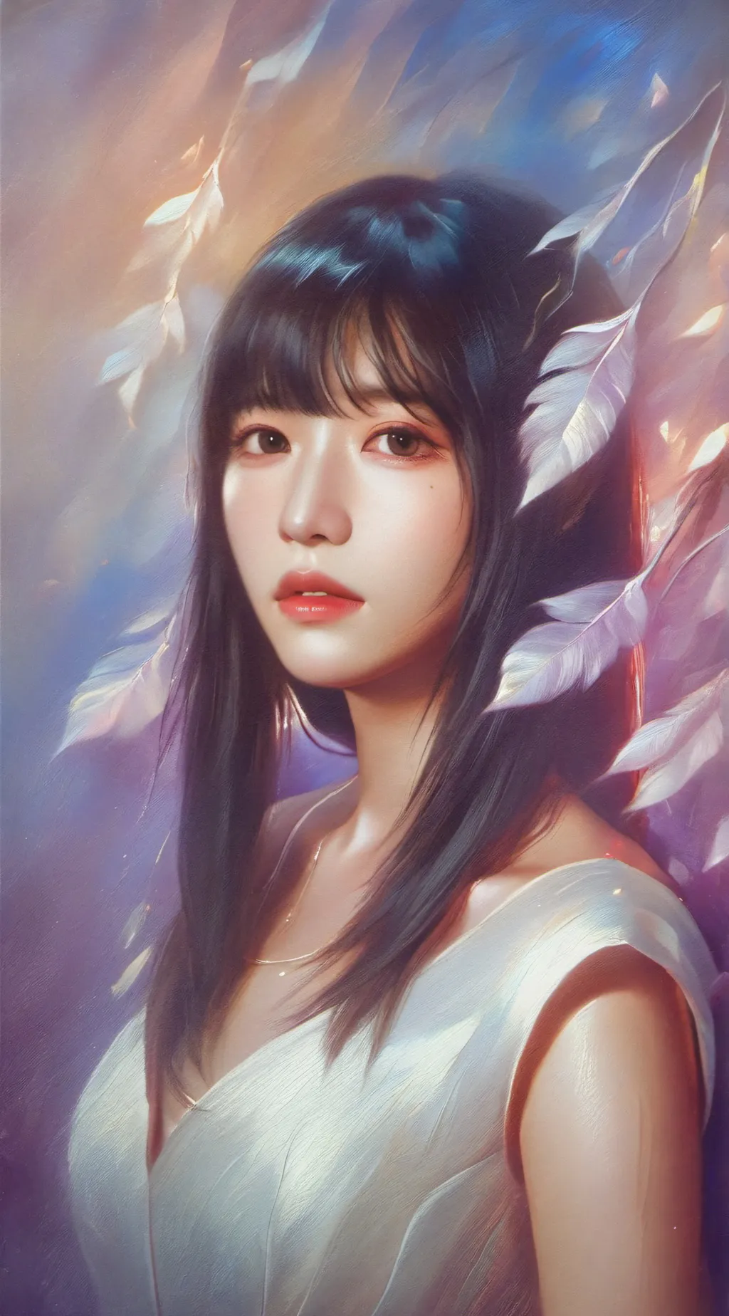 ai character: Aurora background