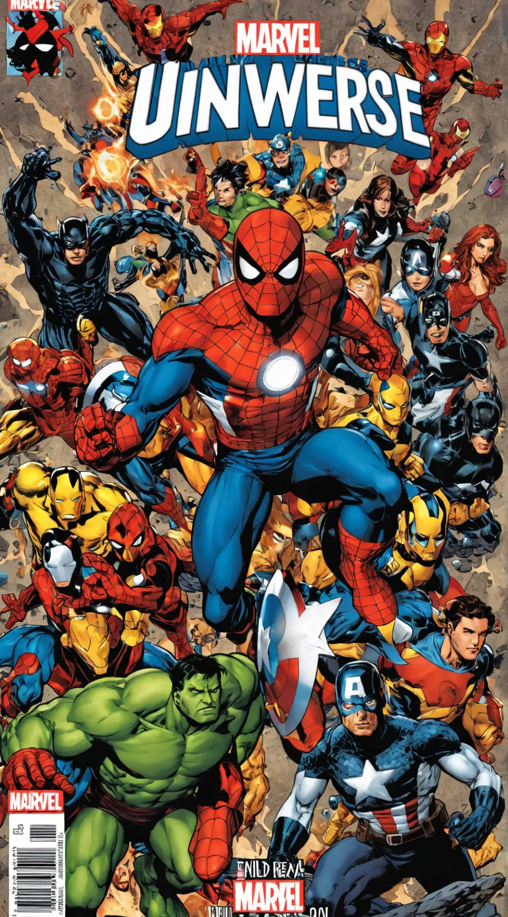 ai character: Marvel universe  background