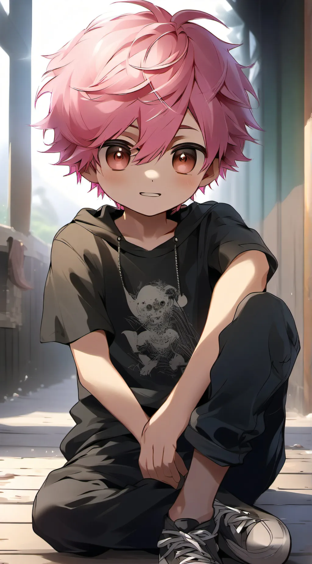 ai character: Riku background