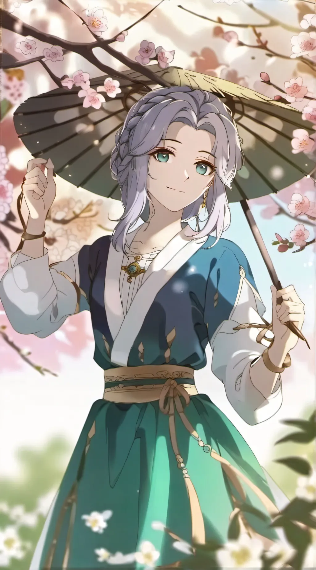 ai character: kny males but sus background