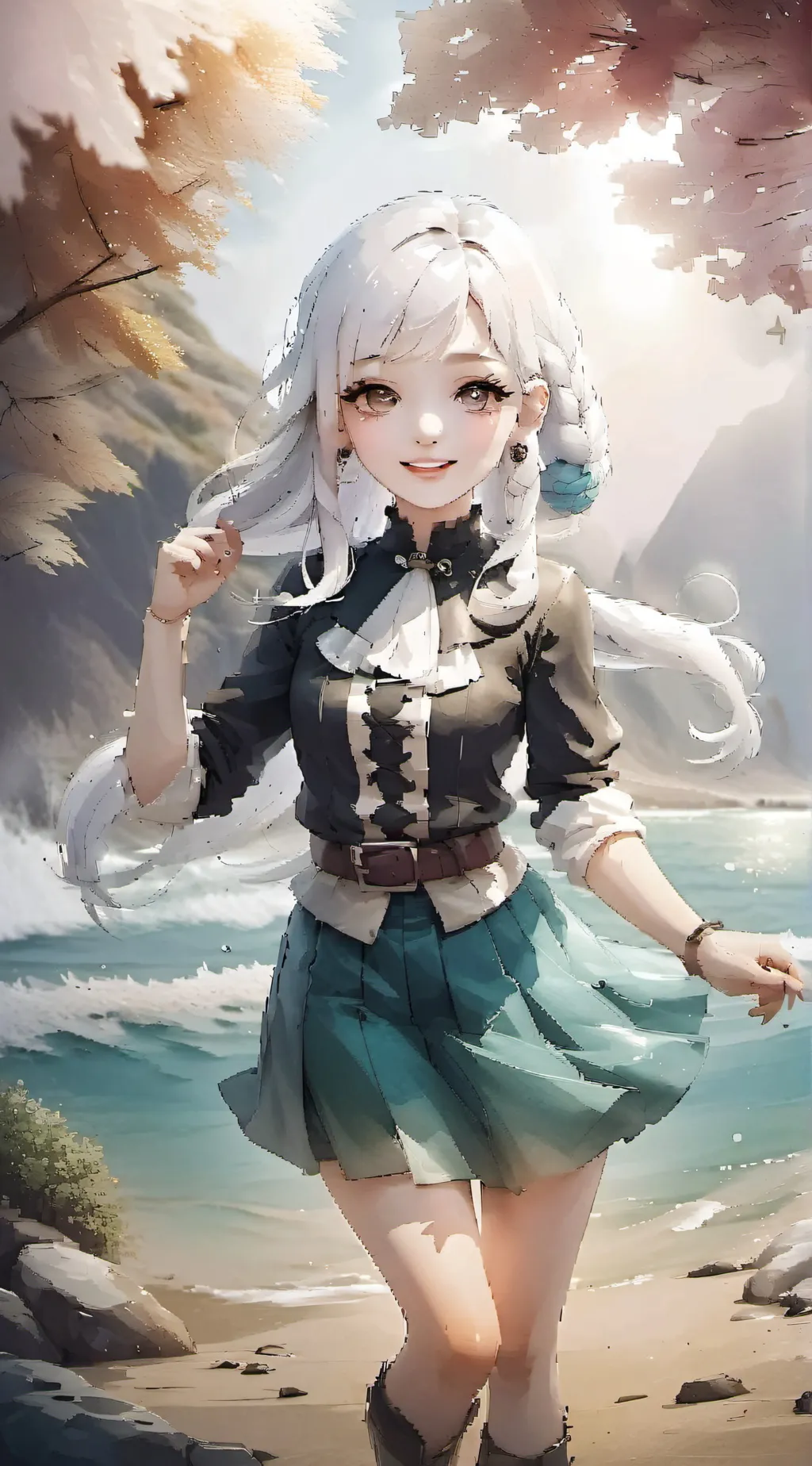 ai character: Silvana background