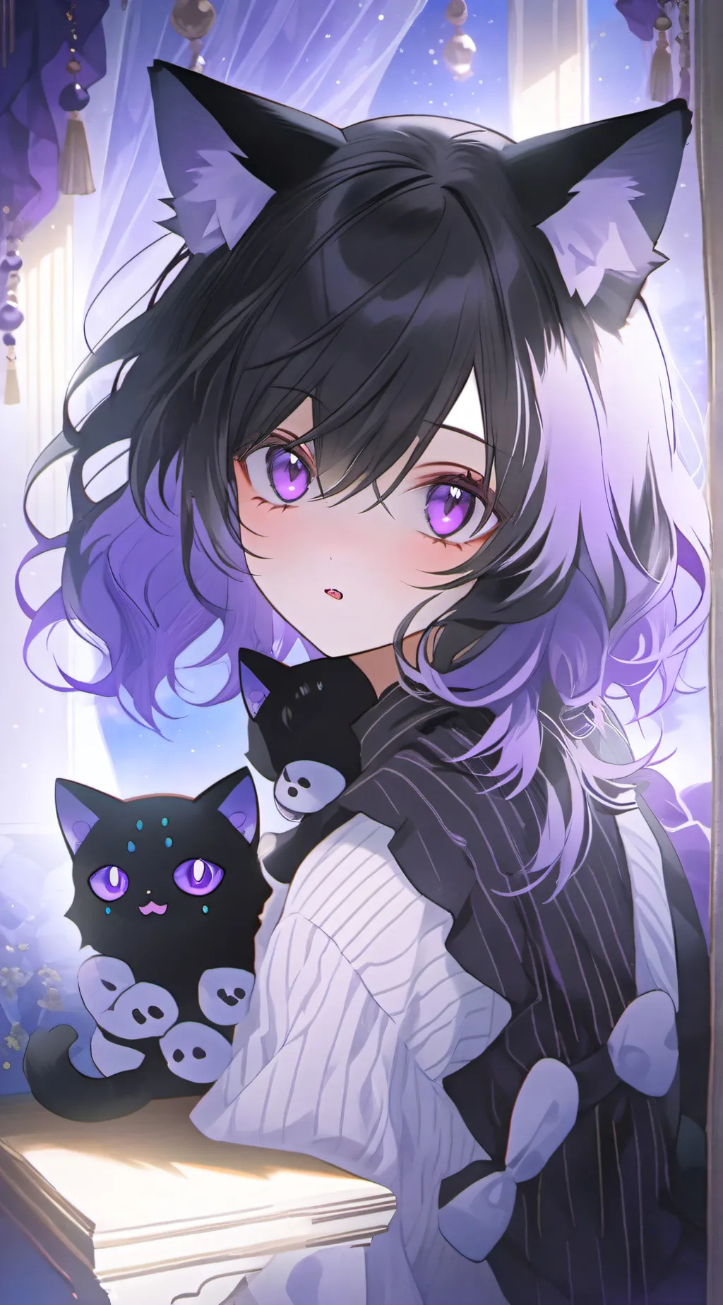 ai character: Flora background