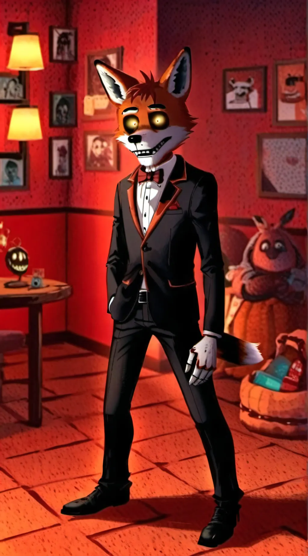 ai character: FNAF RP background